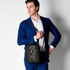 PIQUADRO-OUTLET-SALE-Shoulder Bag BLAU-ARCHIVIST