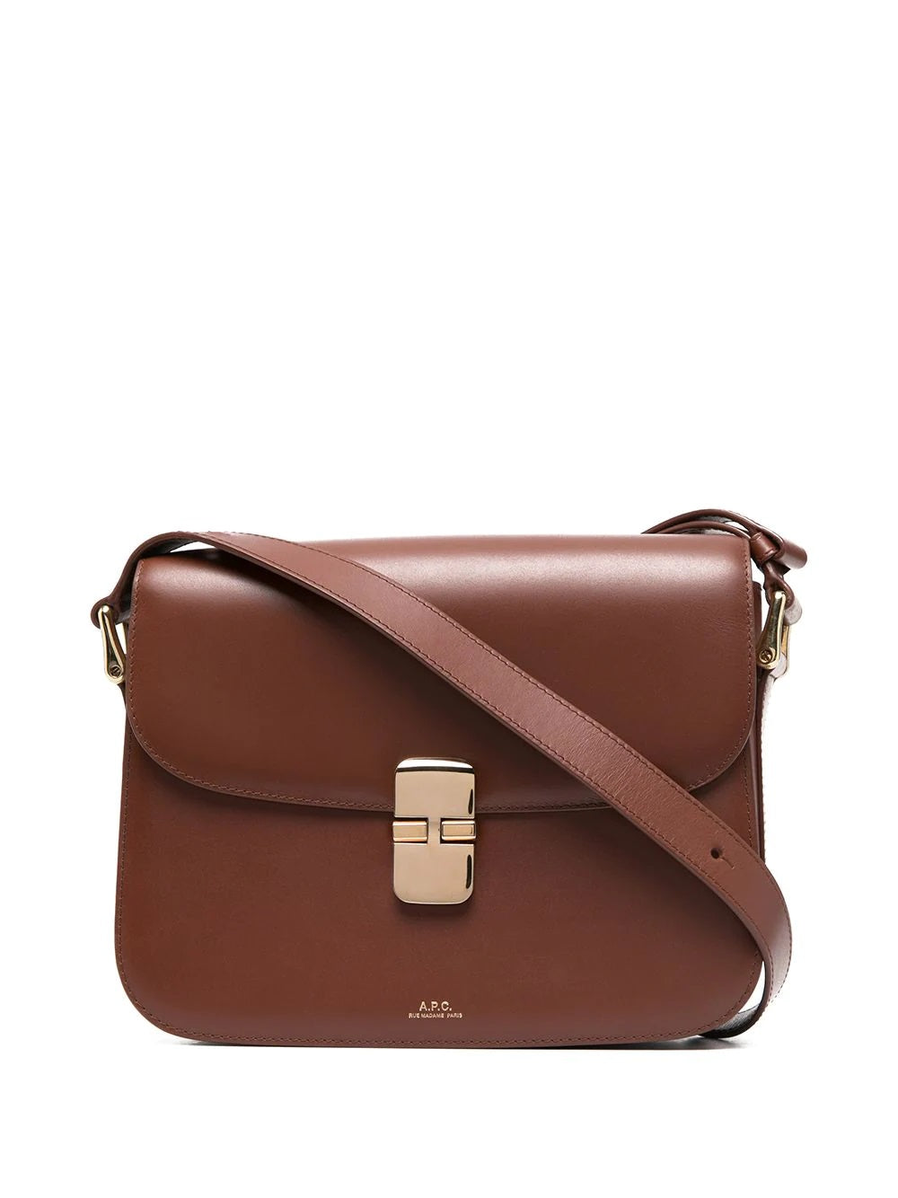 A.P.C.-OUTLET-SALE-Shoulder Bag BRAUN-ARCHIVIST