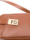 Ferragamo-OUTLET-SALE-Shoulder Bag BRAUN-ARCHIVIST