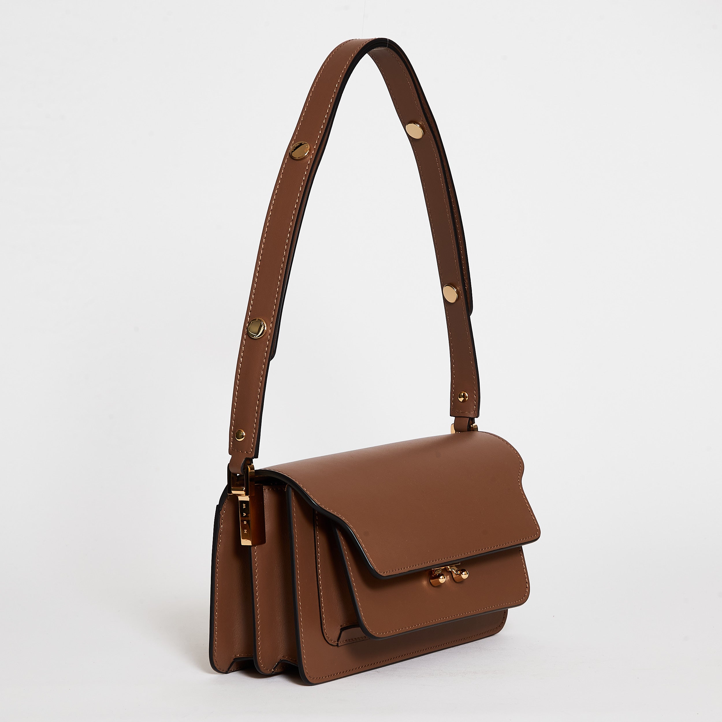 MARNI-OUTLET-SALE-Shoulder Bag BRAUN-ARCHIVIST