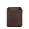 PIQUADRO-OUTLET-SALE-Shoulder Bag BRAUN-ARCHIVIST