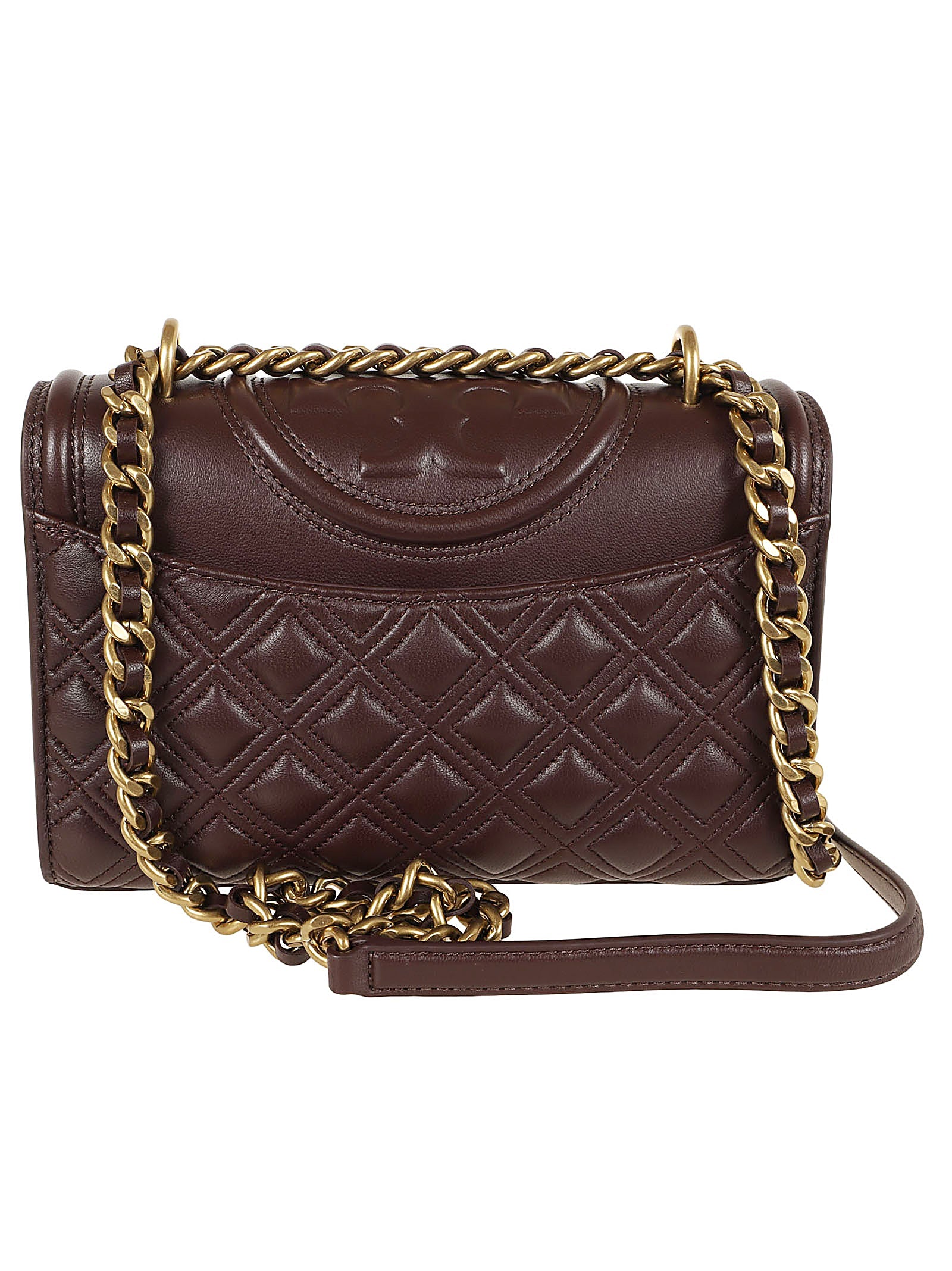 TORY BURCH-OUTLET-SALE-Shoulder Bag BRAUN-ARCHIVIST