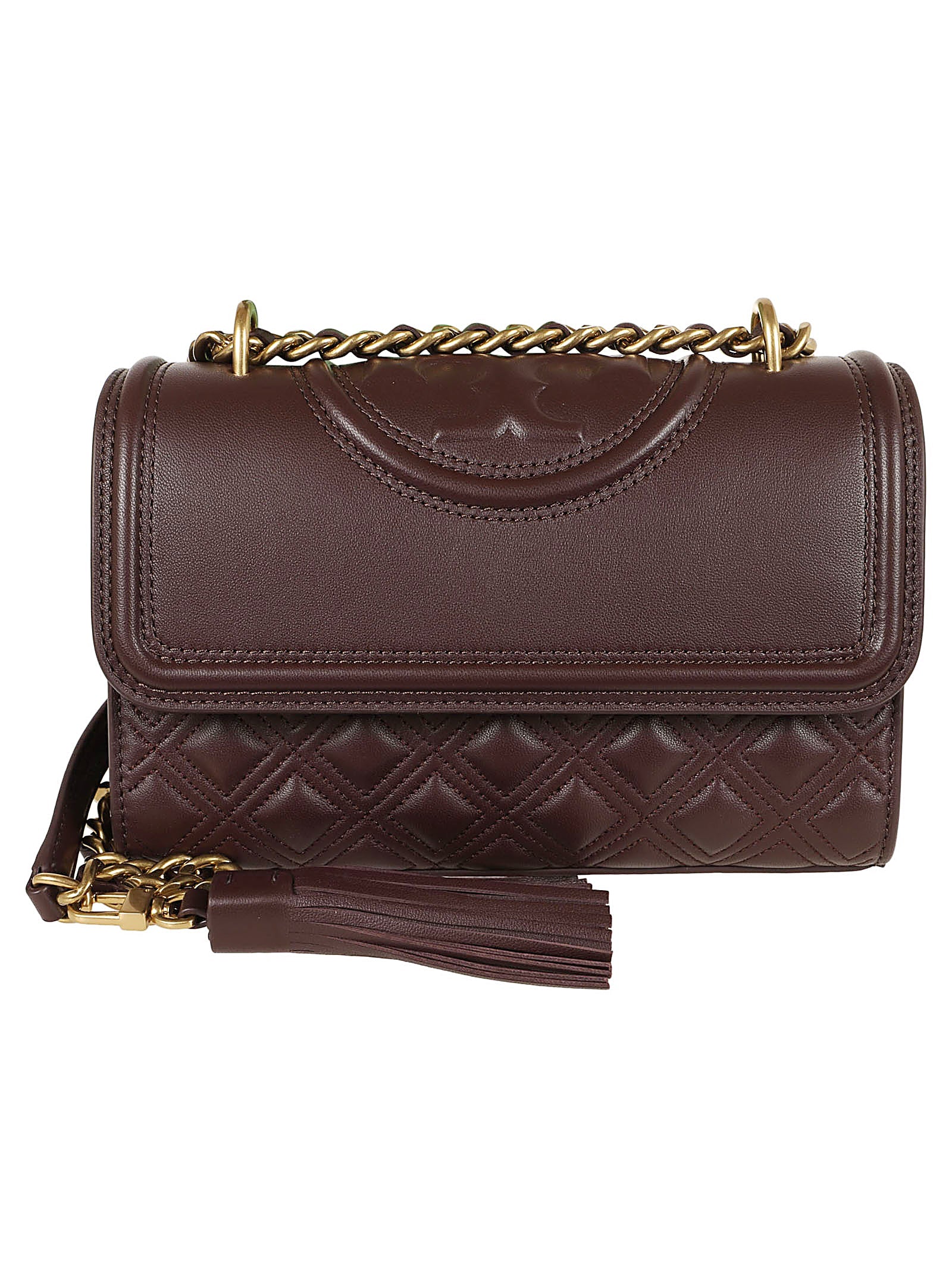 TORY BURCH-OUTLET-SALE-Shoulder Bag BRAUN-ARCHIVIST