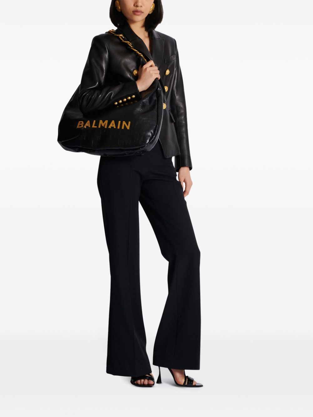 Balmain-OUTLET-SALE-Shoulder Bag SCHWARZ-ARCHIVIST