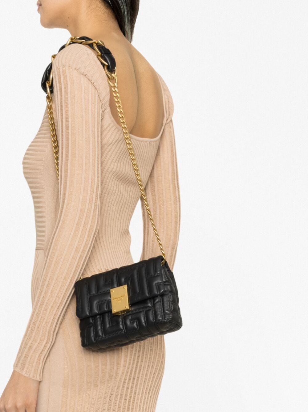 Balmain-OUTLET-SALE-Shoulder Bag SCHWARZ-ARCHIVIST