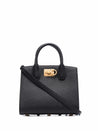 Ferragamo-OUTLET-SALE-Shoulder Bag SCHWARZ-ARCHIVIST