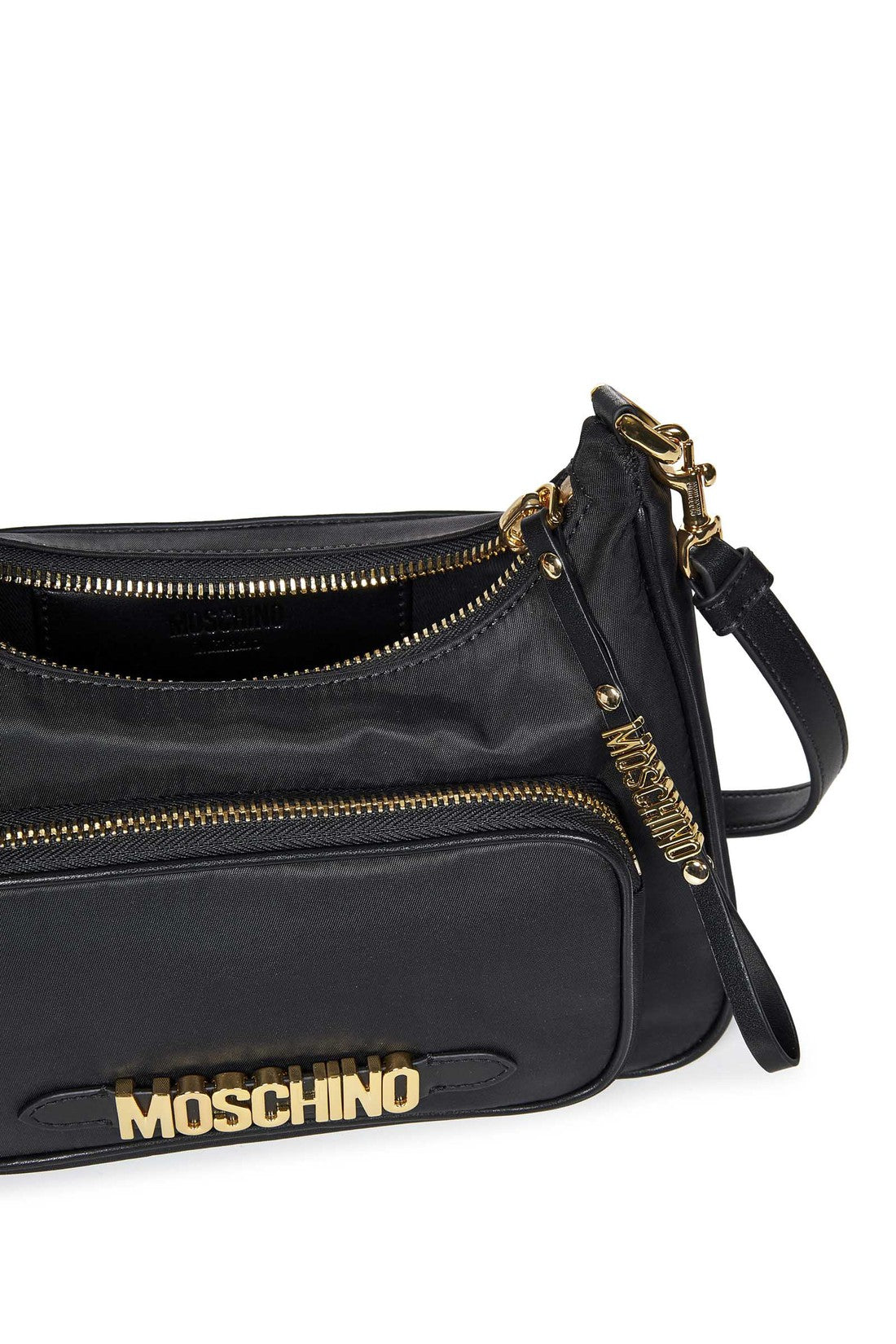 MOSCHINO-OUTLET-SALE-Shoulder Bag SCHWARZ-ARCHIVIST