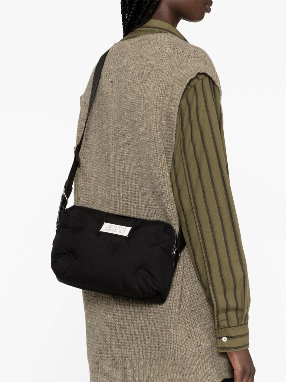 Maison Margiela-OUTLET-SALE-Shoulder Bag SCHWARZ-ARCHIVIST