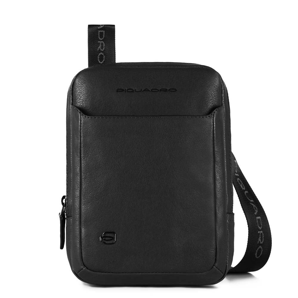 PIQUADRO-OUTLET-SALE-Shoulder Bag SCHWARZ-ARCHIVIST