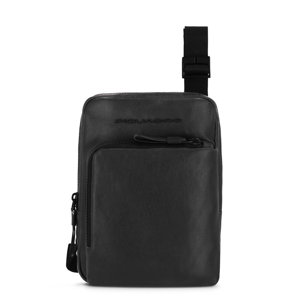 PIQUADRO-OUTLET-SALE-Shoulder Bag SCHWARZ-ARCHIVIST