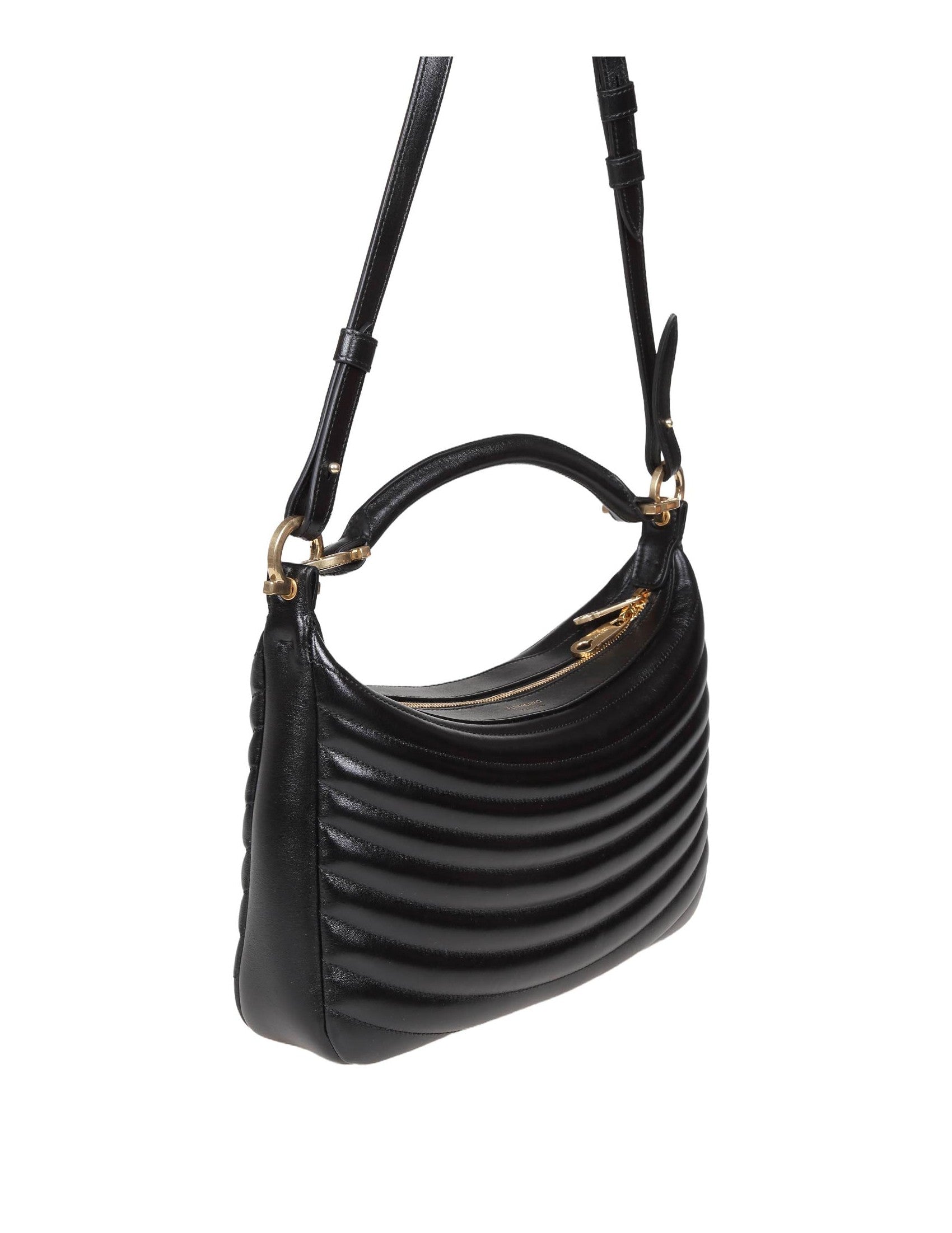 Salvatore Ferragamo-OUTLET-SALE-Shoulder Bag SCHWARZ-ARCHIVIST