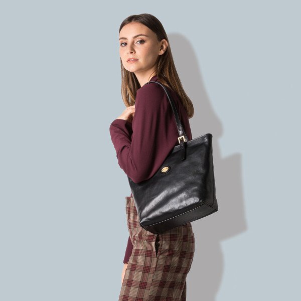 THE BRIDGE-OUTLET-SALE-Shoulder Bag SCHWARZ-ARCHIVIST