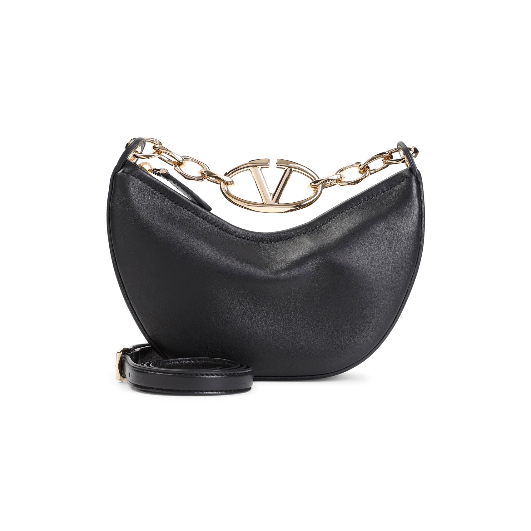 VALENTINO GARAVANI-OUTLET-SALE-Shoulder Bag SCHWARZ-ARCHIVIST