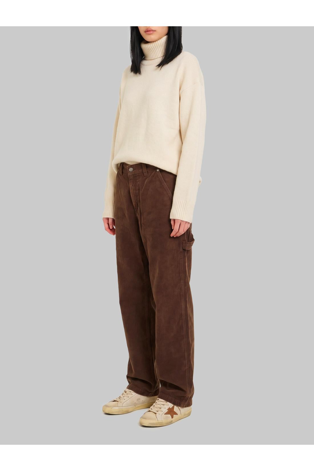 Haikure-OUTLET-SALE-Sibilla Velvet Pier jeans-ARCHIVIST