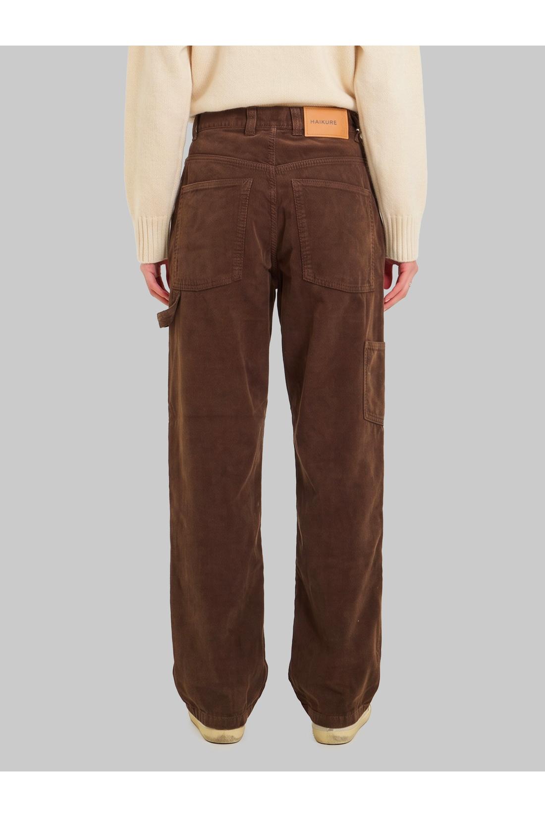 Haikure-OUTLET-SALE-Sibilla Velvet Pier jeans-ARCHIVIST