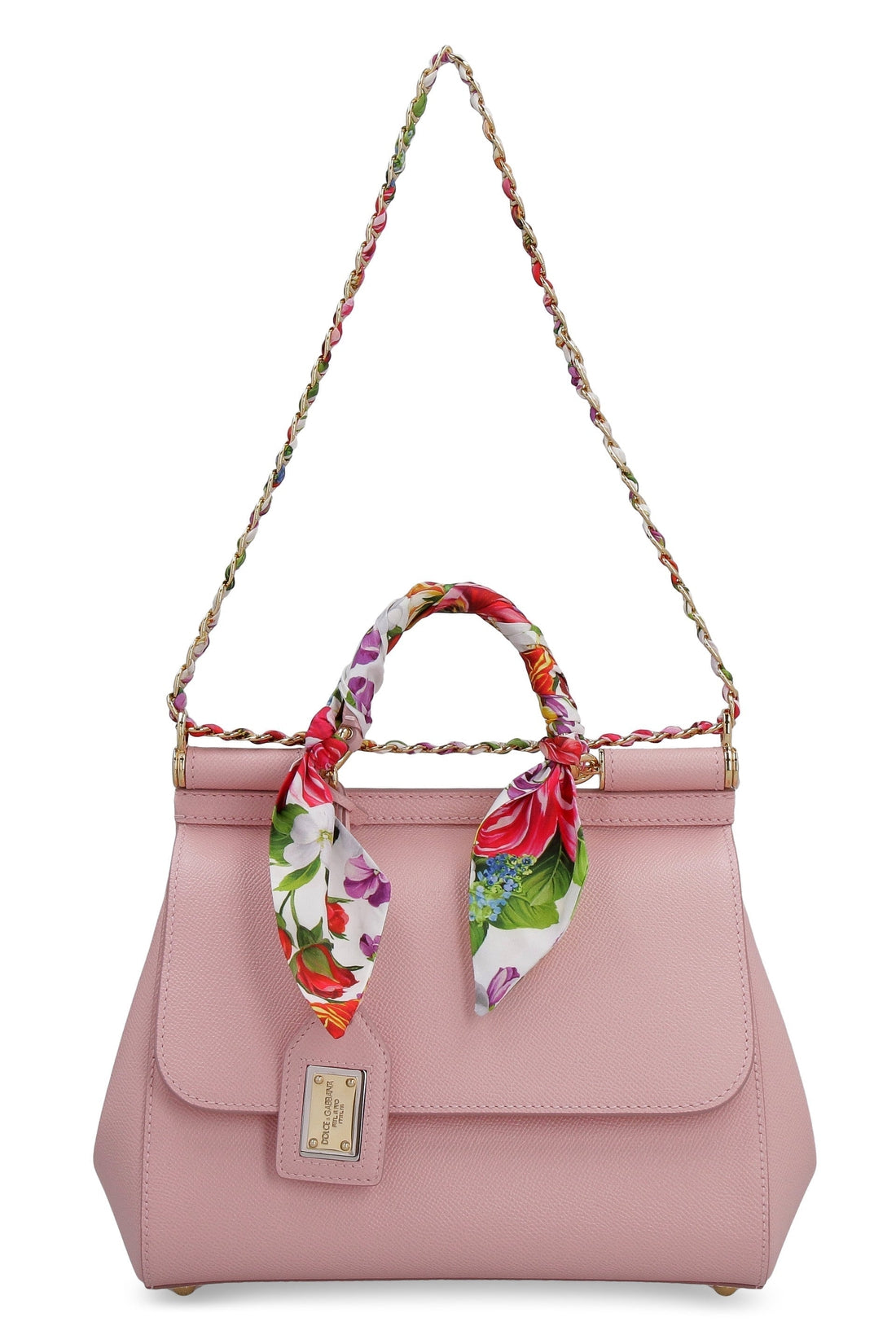 Dolce & Gabbana-OUTLET-SALE-Sicily leather handbag-ARCHIVIST