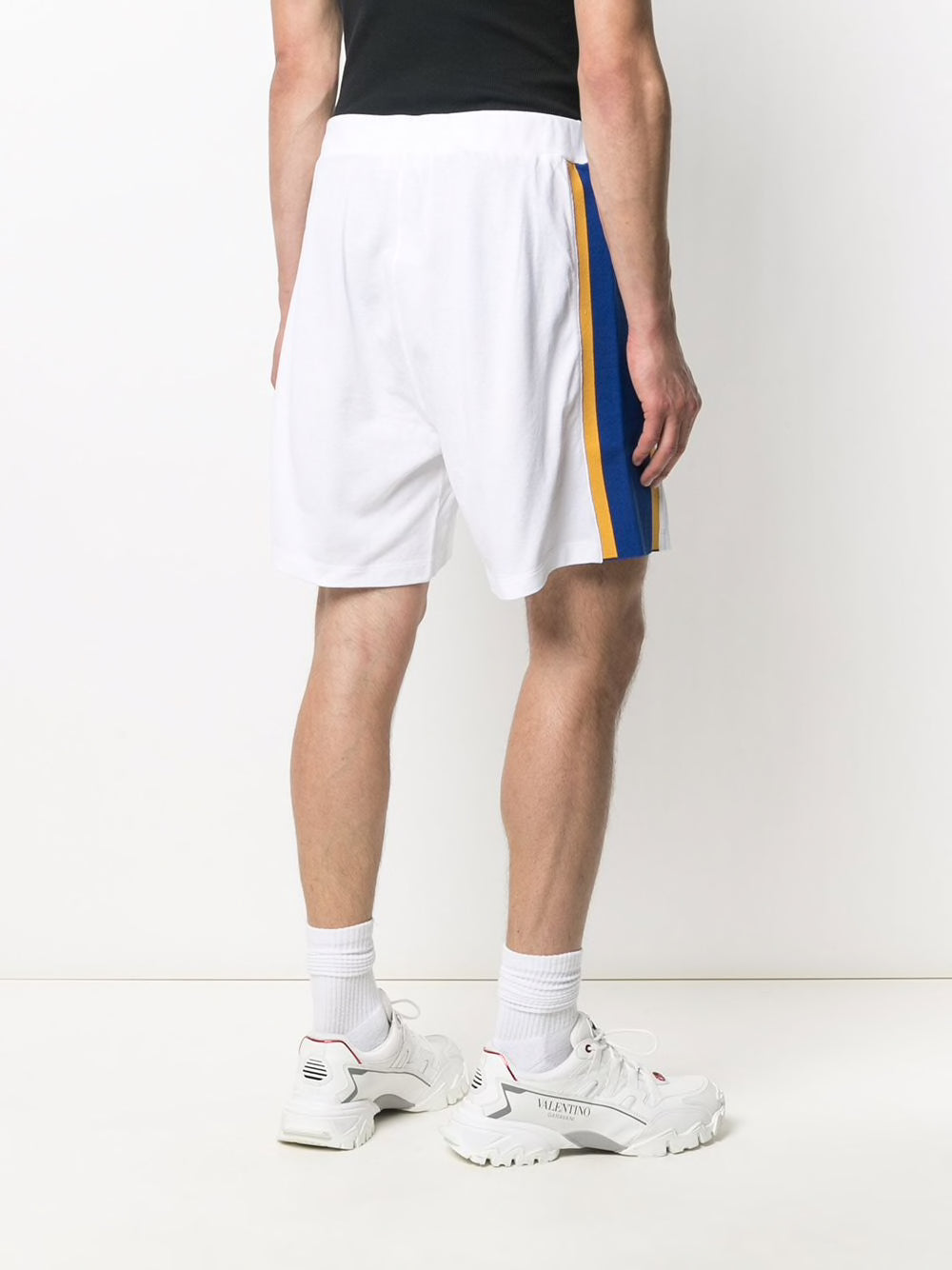 Dsquared2-OUTLET-SALE-Side Stripe Logo Shorts-ARCHIVIST