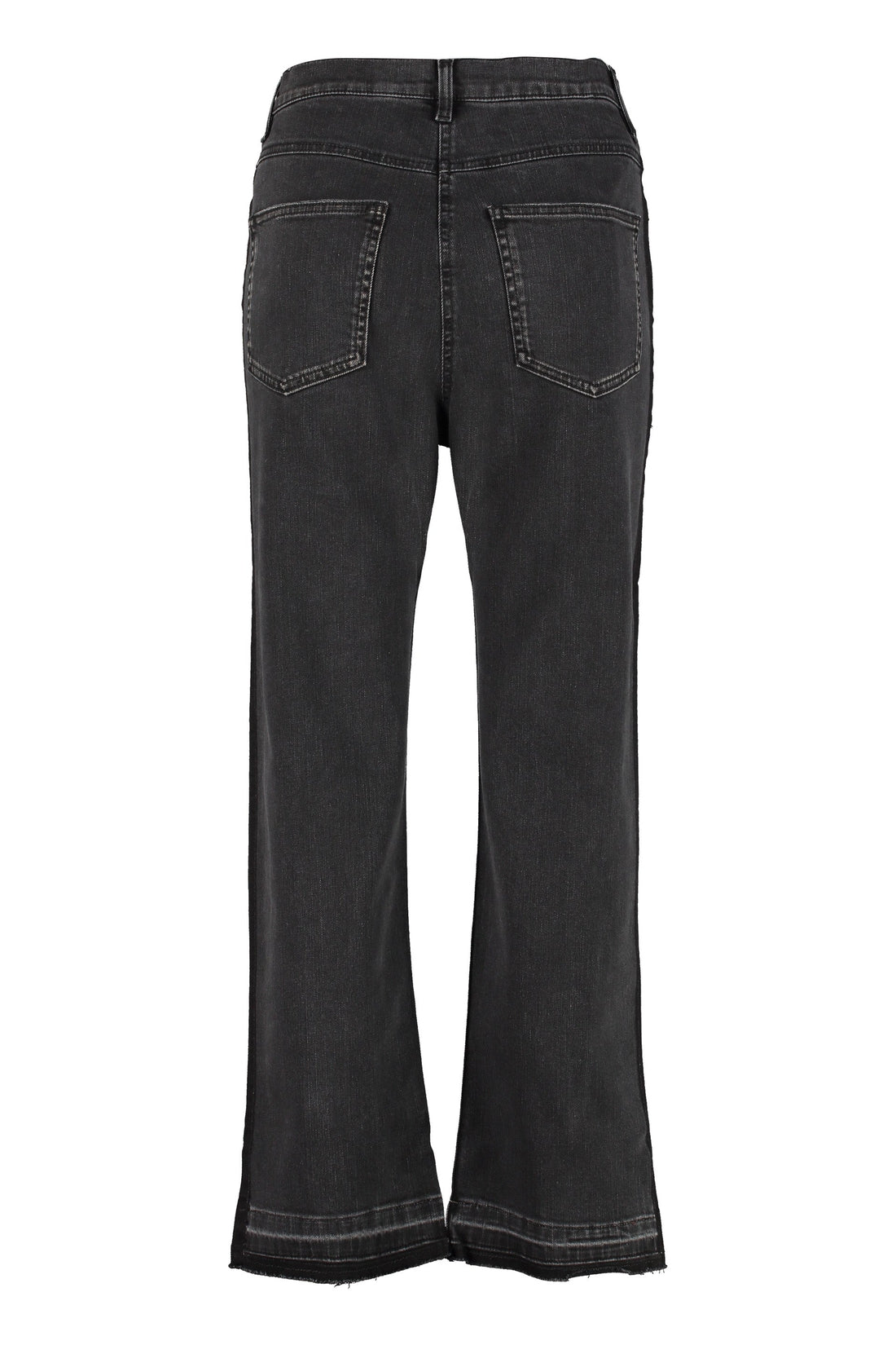 MCQ-OUTLET-SALE-Side stripe cropped jeans-ARCHIVIST