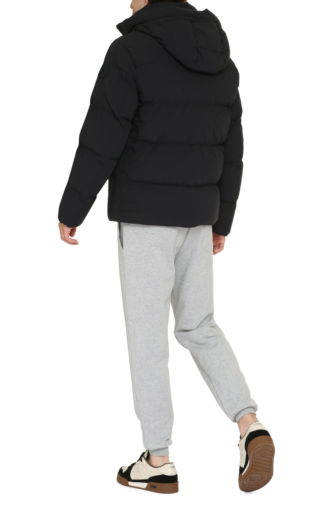 Woolrich-OUTLET-SALE-Sierra Supreme hooded nylon down jacket-ARCHIVIST