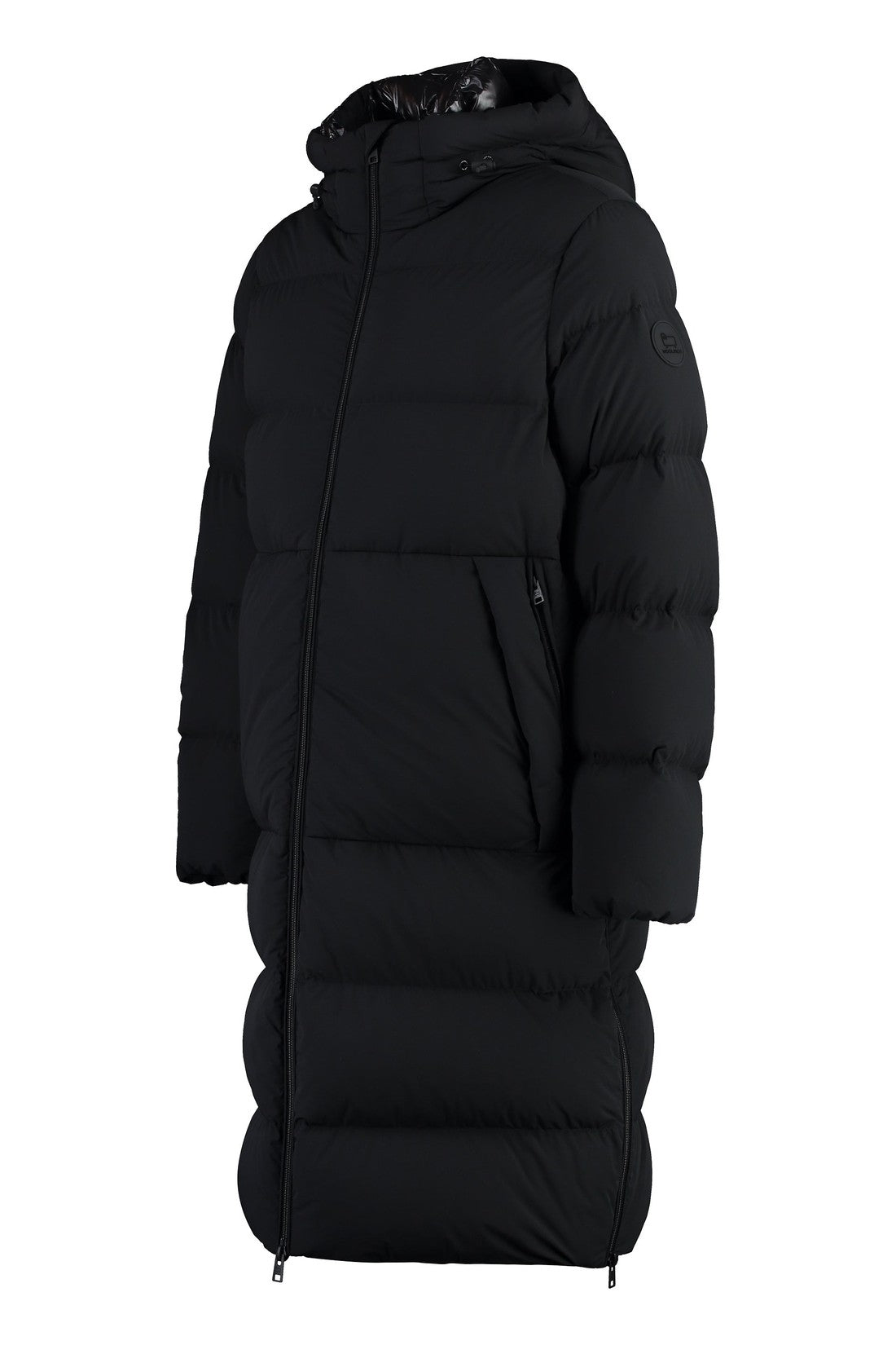 Woolrich-OUTLET-SALE-Sierra Supreme long hooded down jacket-ARCHIVIST