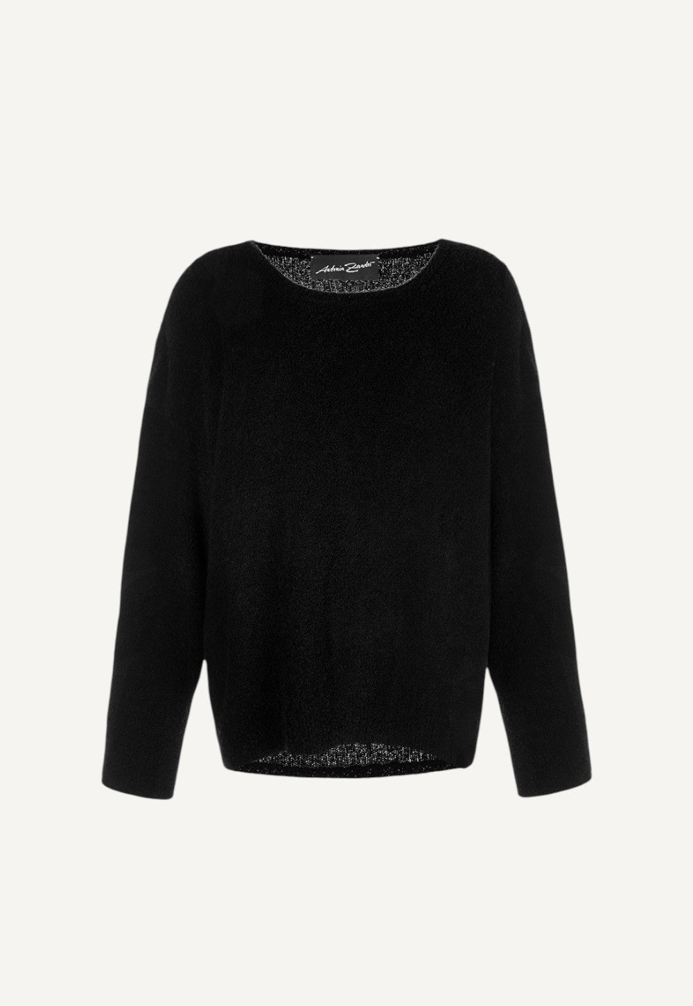 The Silja Sweater-Strick & Pullover-Antonia Zander-OUTLET-XS-black-ARCHIVIST-ARCHIVE-SALE
