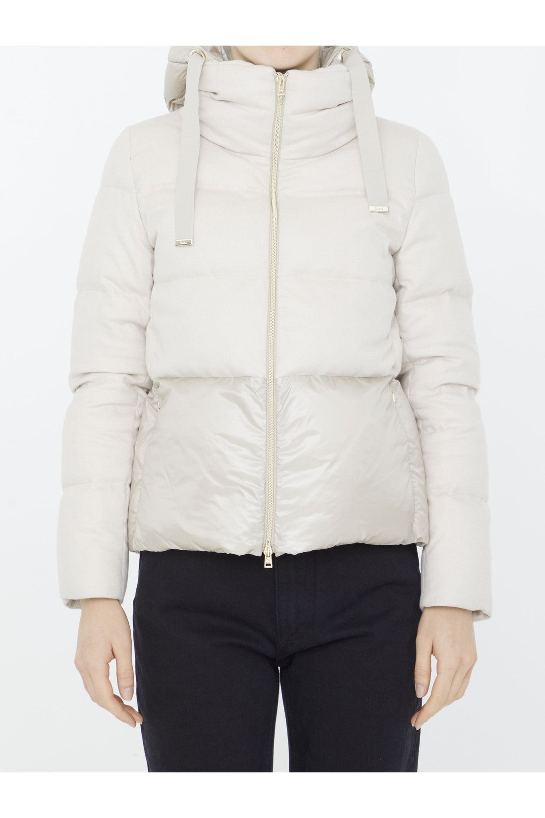 HERNO-OUTLET-SALE-Silk and cashmere down jacket-ARCHIVIST