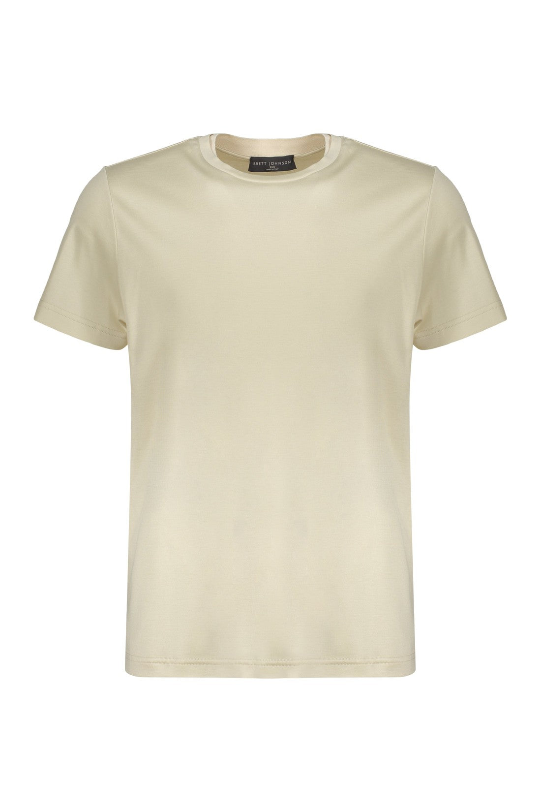 Brett Johnson-OUTLET-SALE-Silk and cotton t-shirt-ARCHIVIST