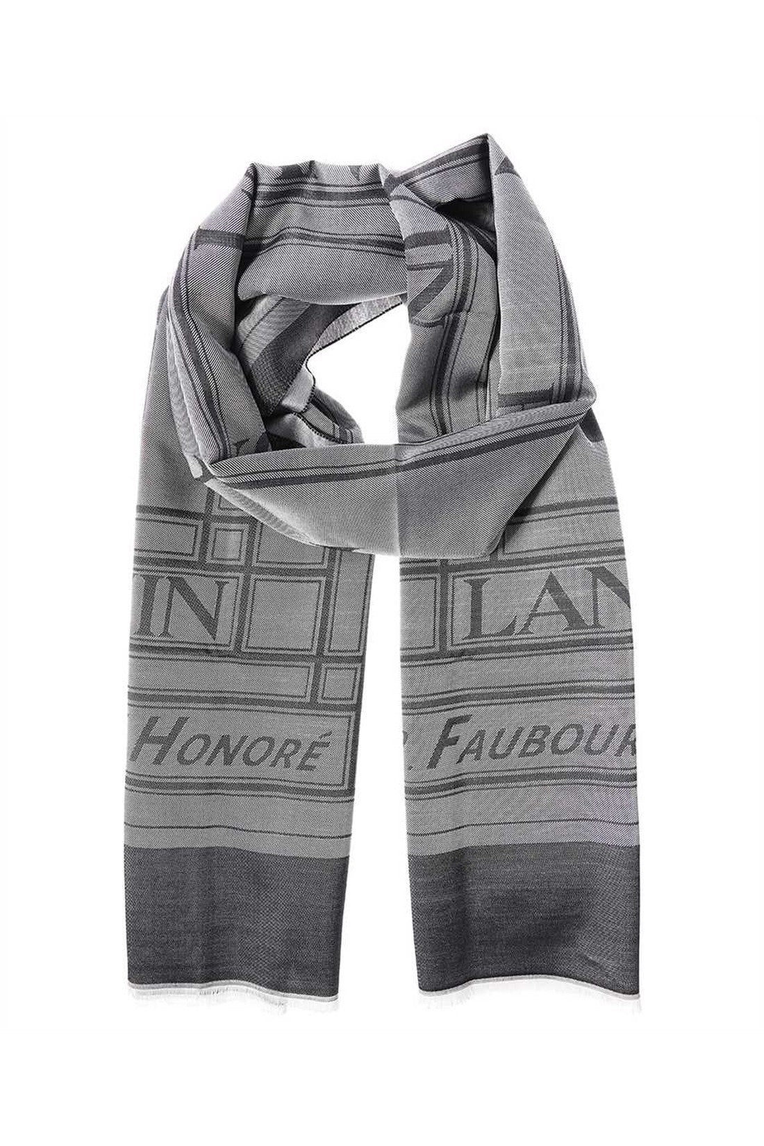 Lanvin-OUTLET-SALE-Silk and wool scarf-ARCHIVIST