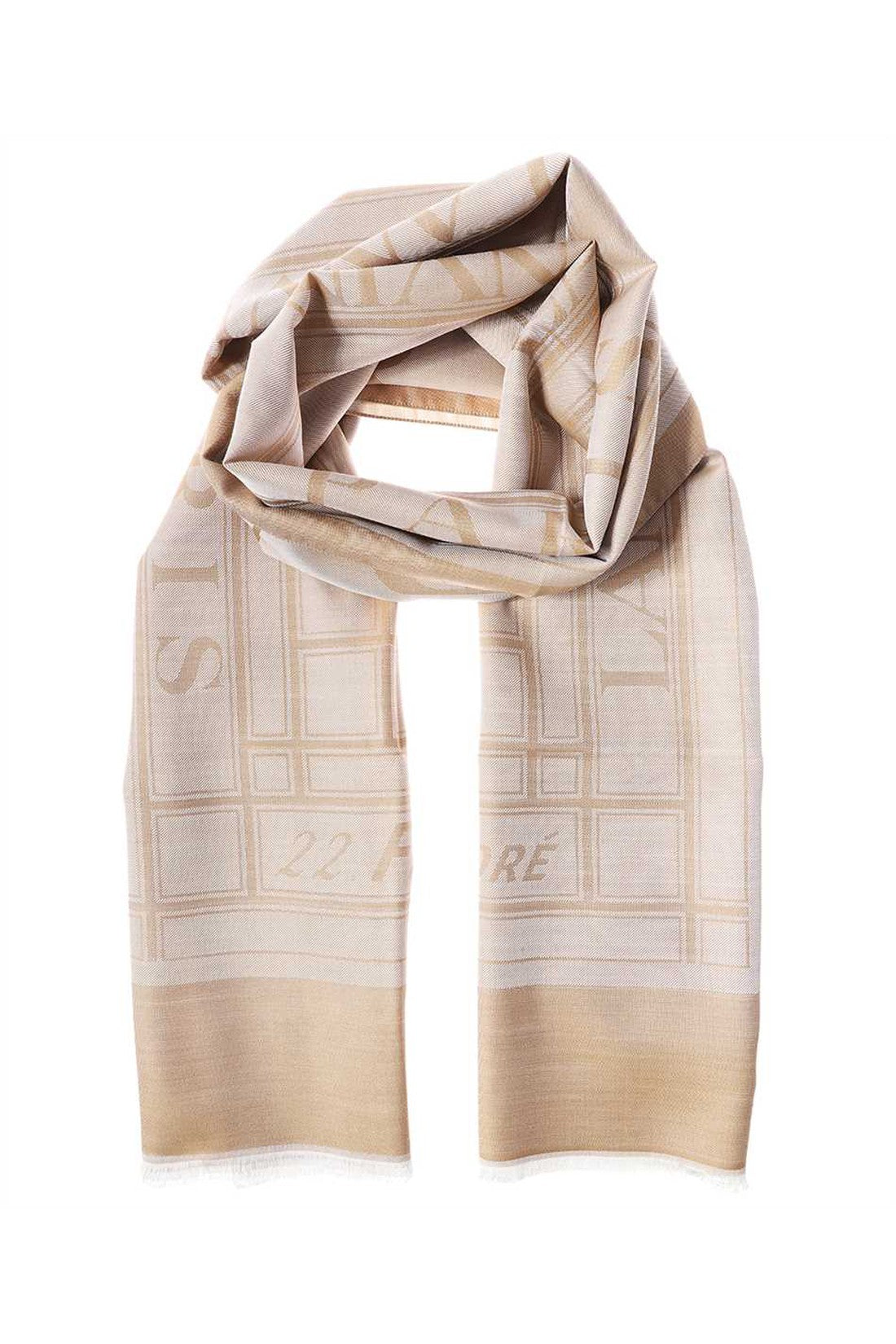 Lanvin-OUTLET-SALE-Silk and wool scarf-ARCHIVIST