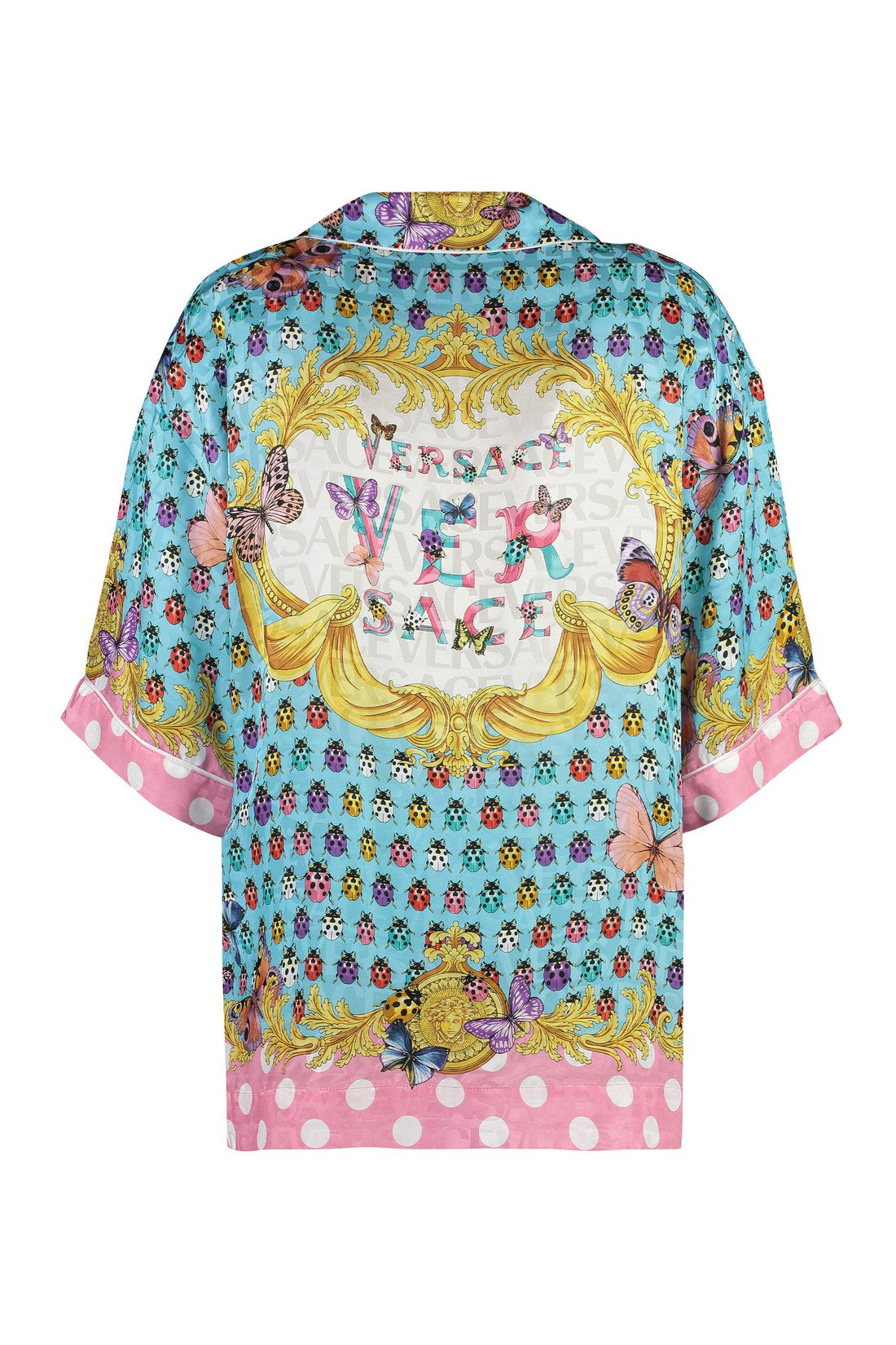 Versace-OUTLET-SALE-Silk blend shirt-ARCHIVIST