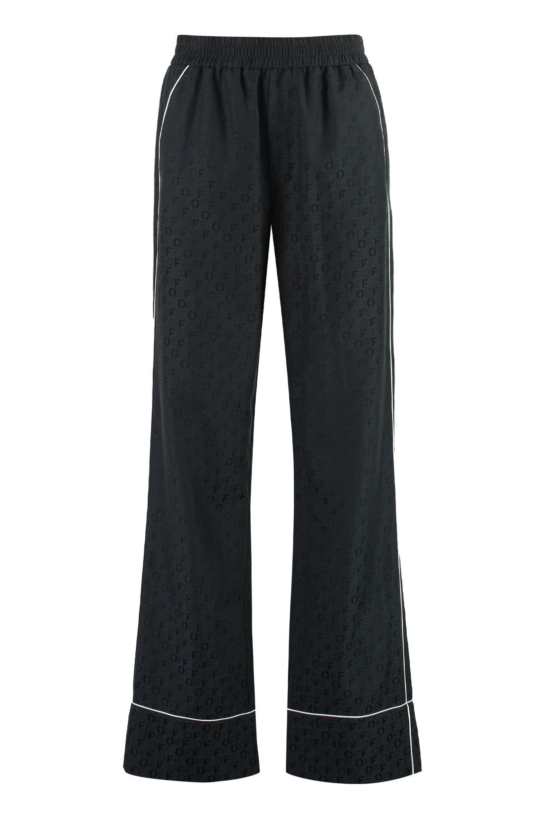 Off-White-OUTLET-SALE-Silk blend trousers-ARCHIVIST