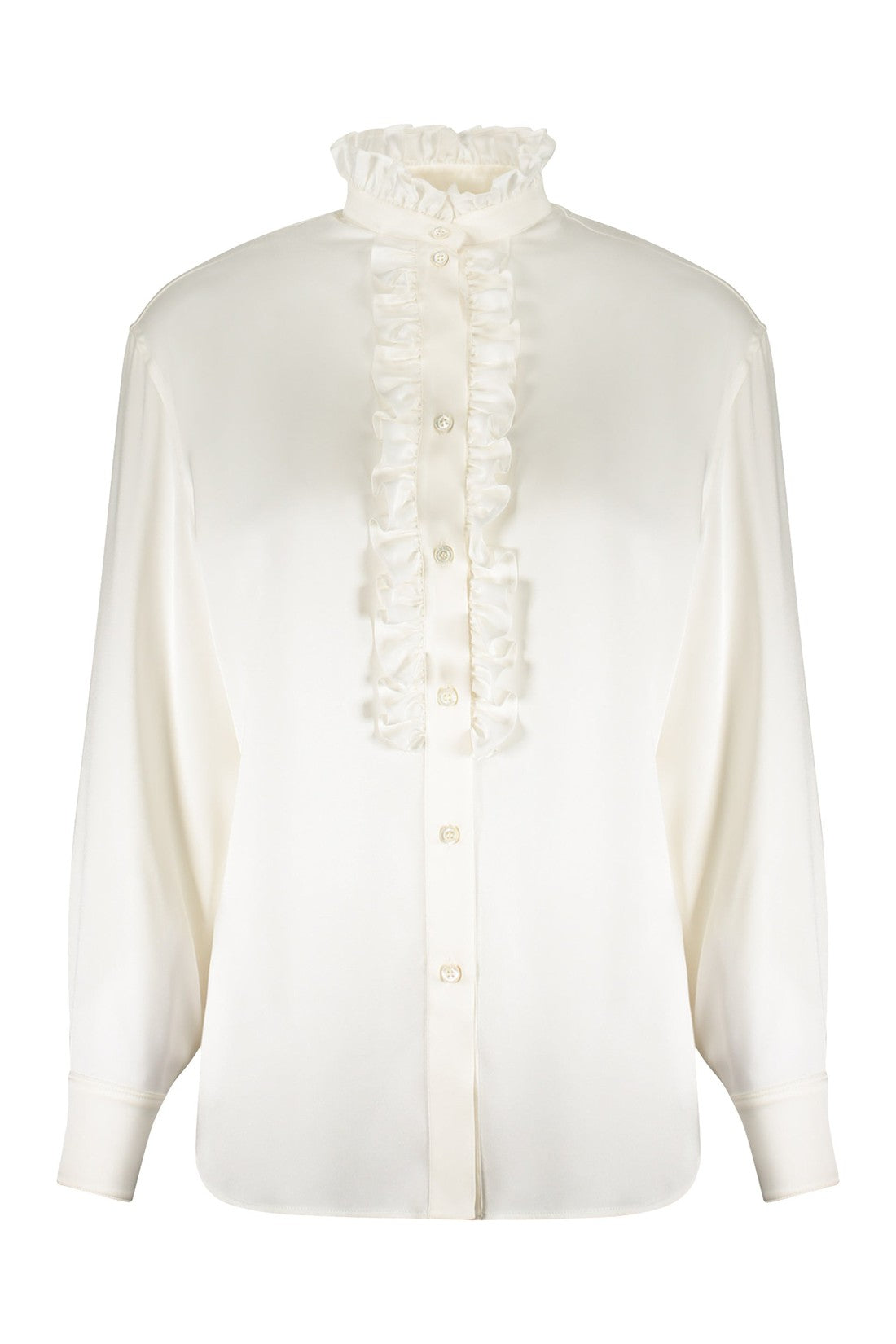 Alexander McQueen-OUTLET-SALE-Silk blouse-ARCHIVIST