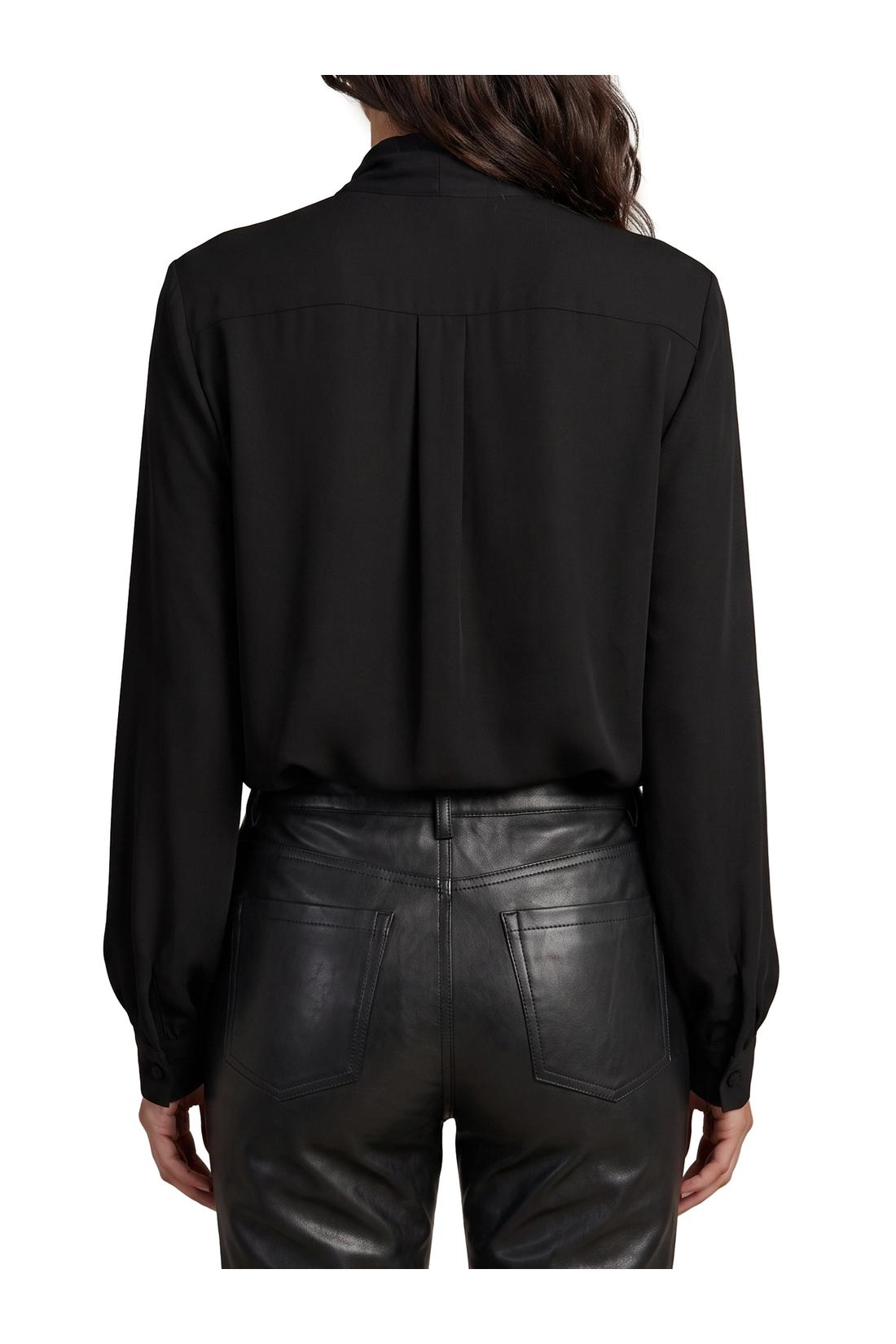 Federica Tosi-OUTLET-SALE-Silk-blouse blouse with bow-ARCHIVIST