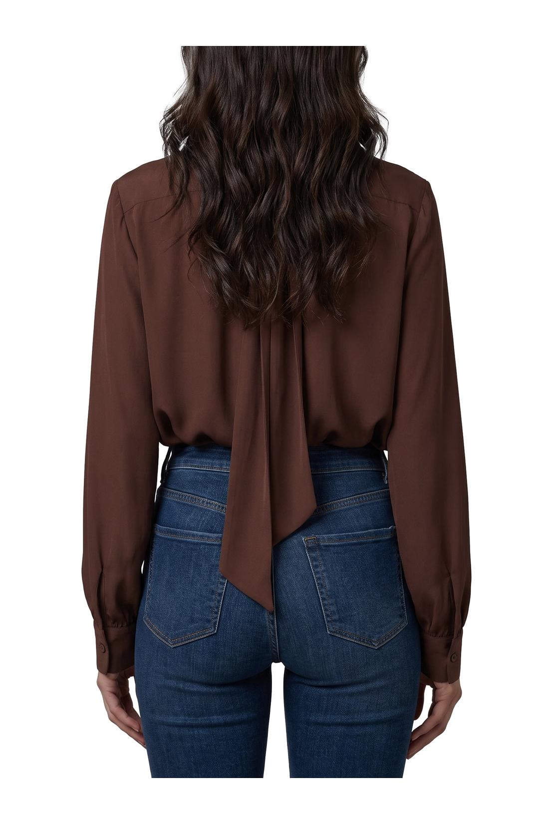 Federica Tosi-OUTLET-SALE-Silk-blouse blouse with bow-ARCHIVIST