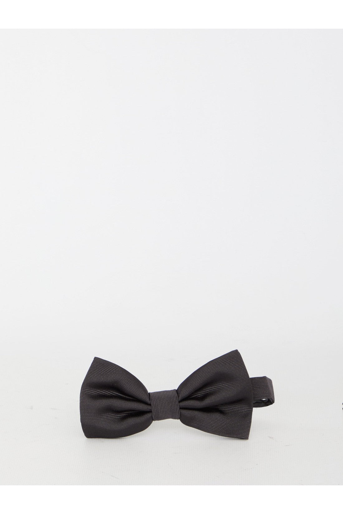 DOLCE&GABBANA-OUTLET-SALE-Silk bow tie-ARCHIVIST