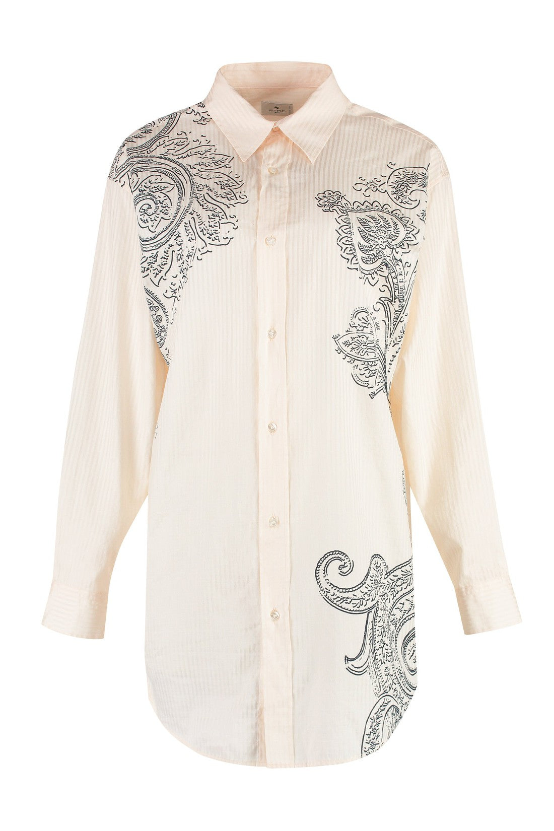 Etro-OUTLET-SALE-Silk-cotton blend shirt-ARCHIVIST