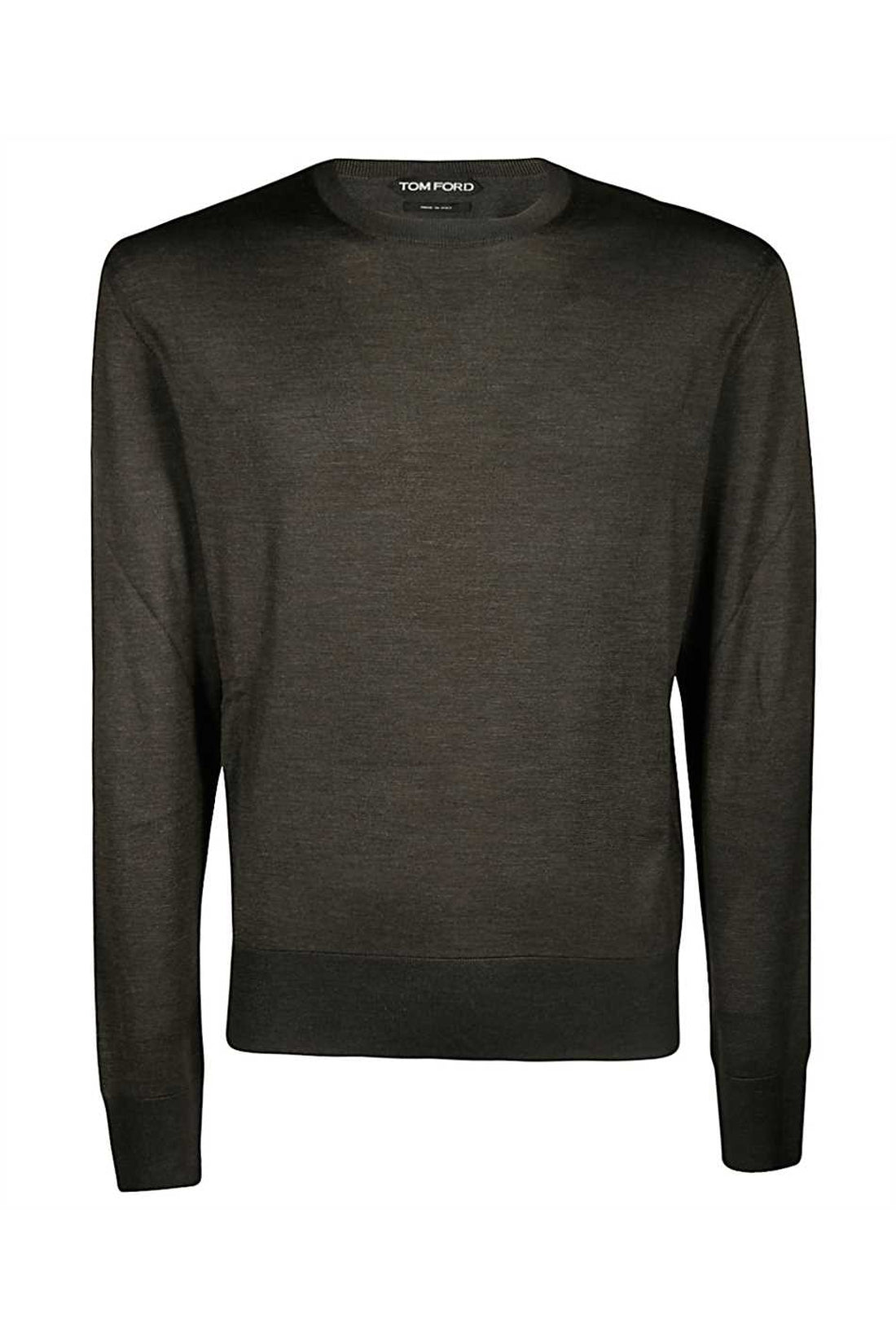 Tom Ford-OUTLET-SALE-Silk crew-neck sweater-ARCHIVIST
