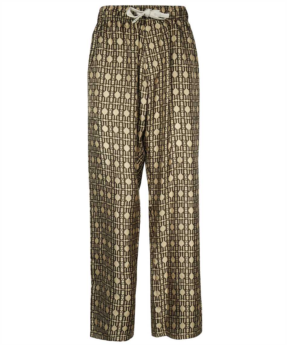 Palm Angels-OUTLET-SALE-Silk pajama pants-ARCHIVIST