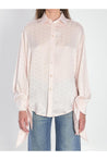 Balenciaga-OUTLET-SALE-Silk shirt with knotted cuffs-ARCHIVIST