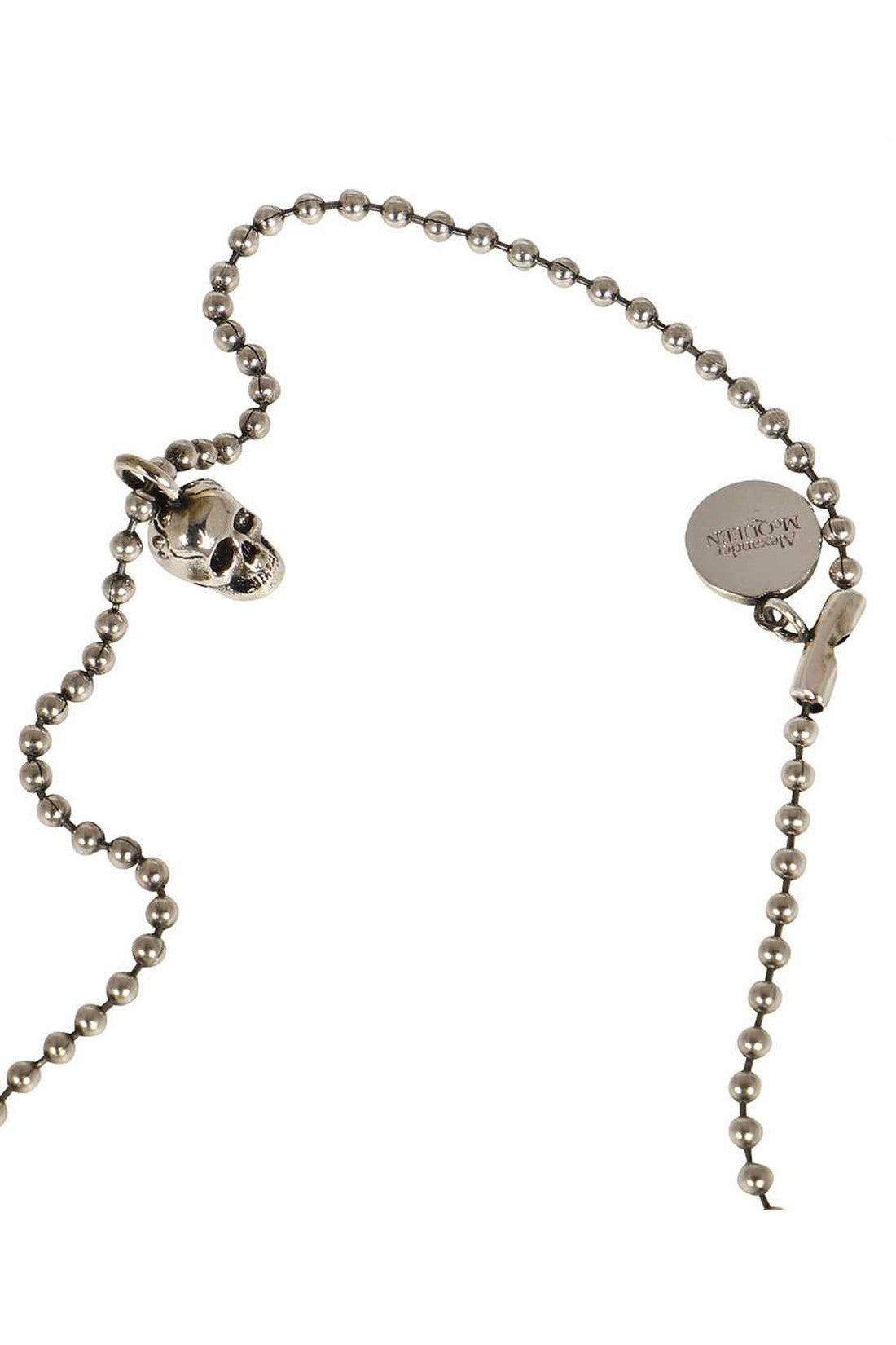 Alexander McQueen-OUTLET-SALE-Silver necklace-ARCHIVIST