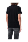 BALMAIN-OUTLET-SALE-Silver small logo t-shirt-ARCHIVIST