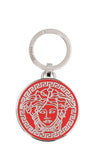 Versace-OUTLET-SALE-Silver-tone metal keyring-ARCHIVIST