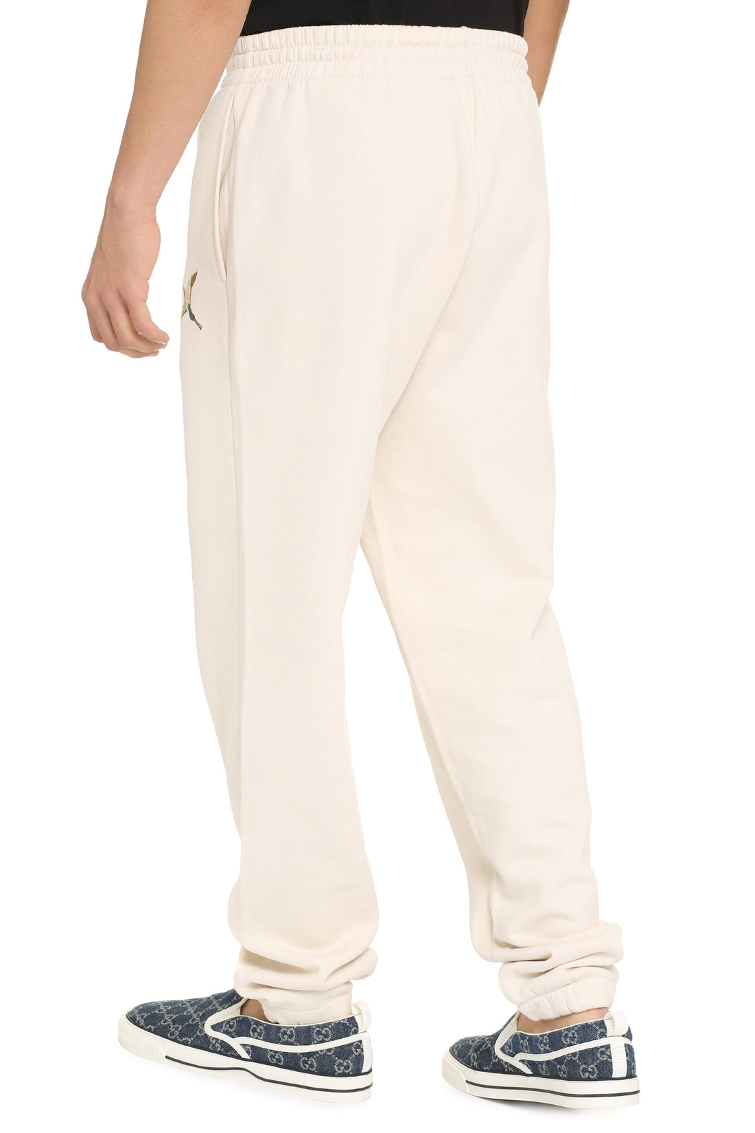 Axel Arigato-OUTLET-SALE-Single Bee Bird stretch cotton track-pants-ARCHIVIST