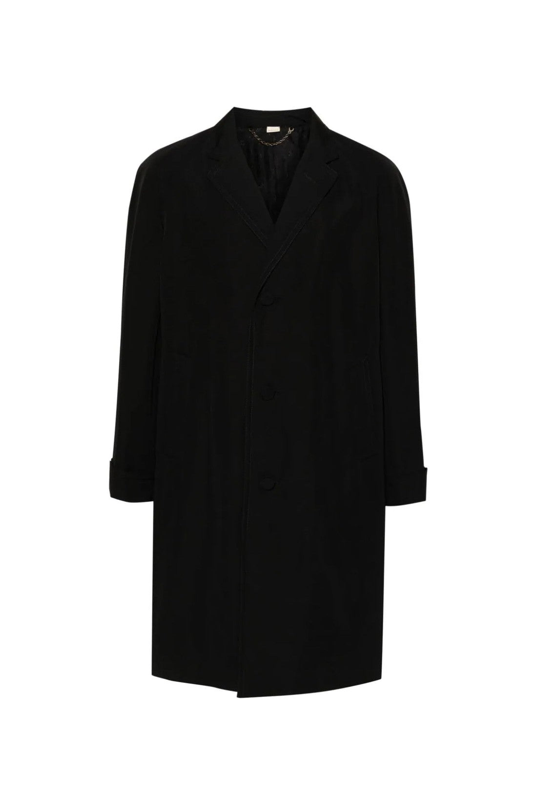 Gucci-OUTLET-SALE-Single-Breasted Cotton Poplin Coat-ARCHIVIST