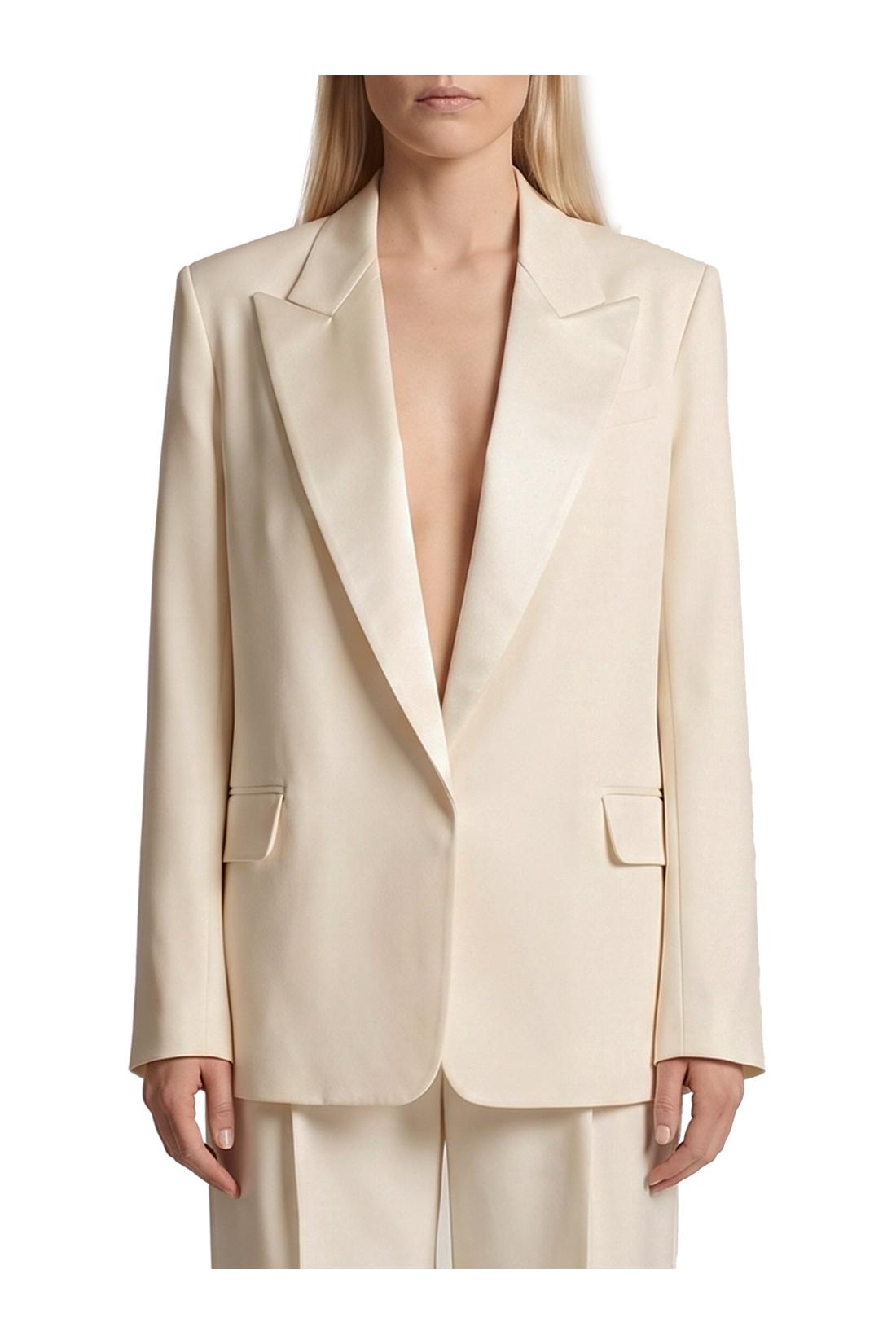 Federica tosi-OUTLET-SALE-Single-breasted cady blazer-ARCHIVIST