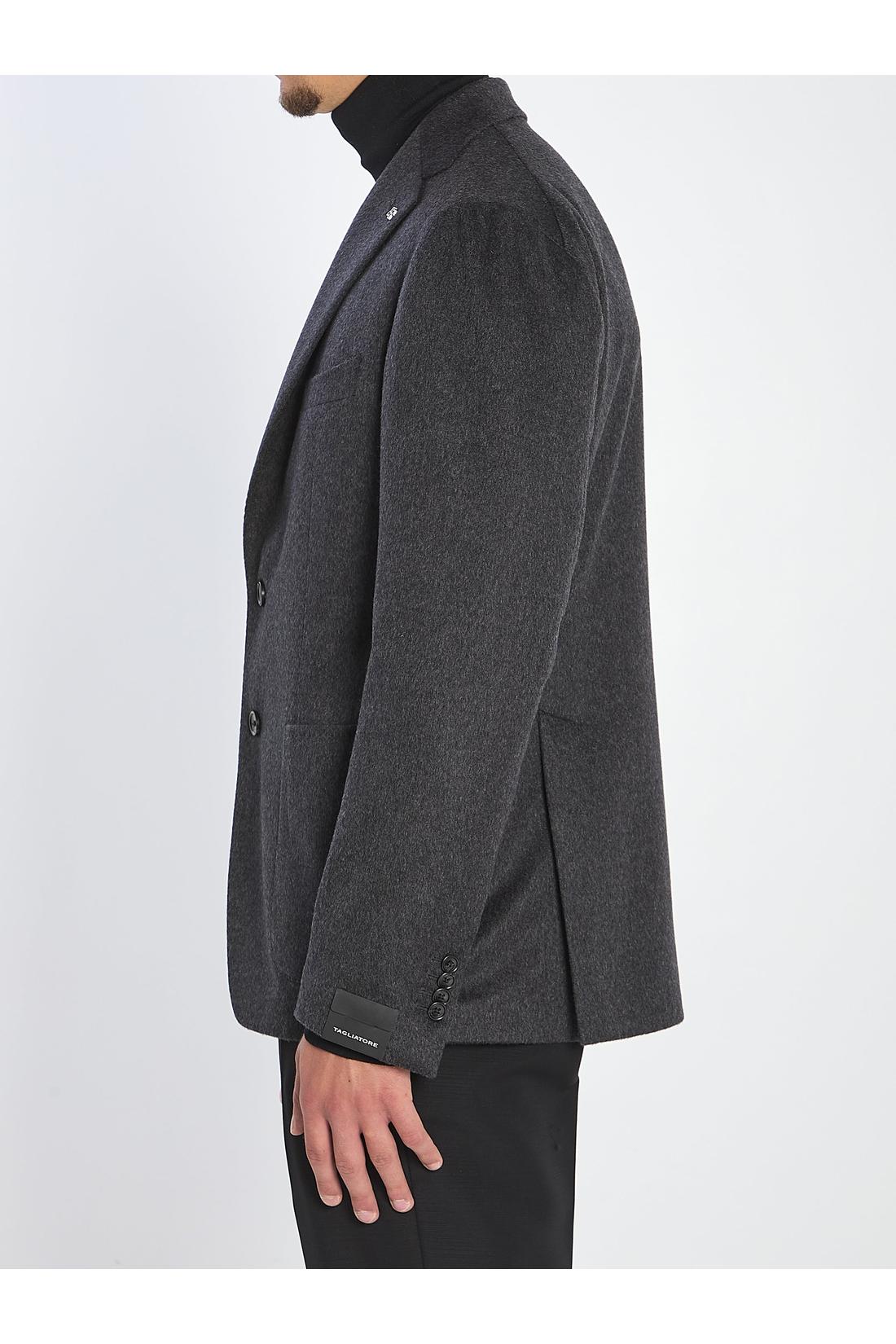 Tagliatore-OUTLET-SALE-Single-breasted cashmere jacket-ARCHIVIST