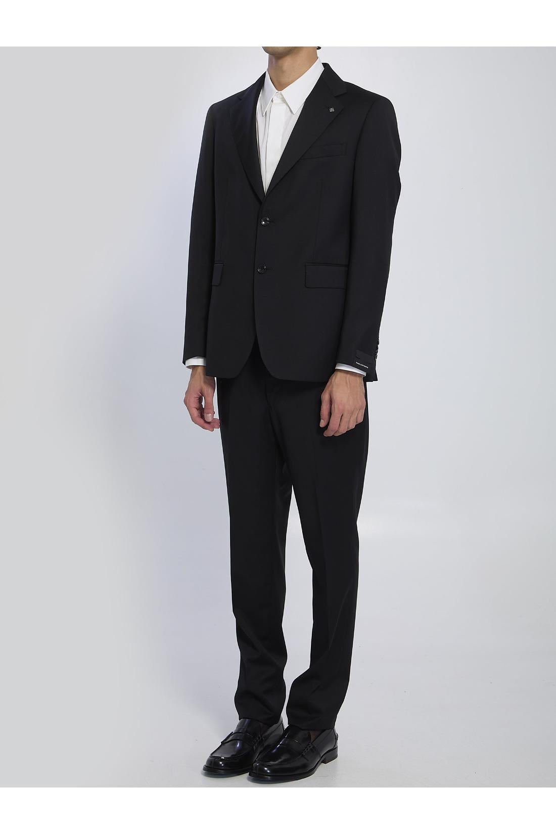 Tagliatore-OUTLET-SALE-Single-breasted suit in virgin wool-ARCHIVIST