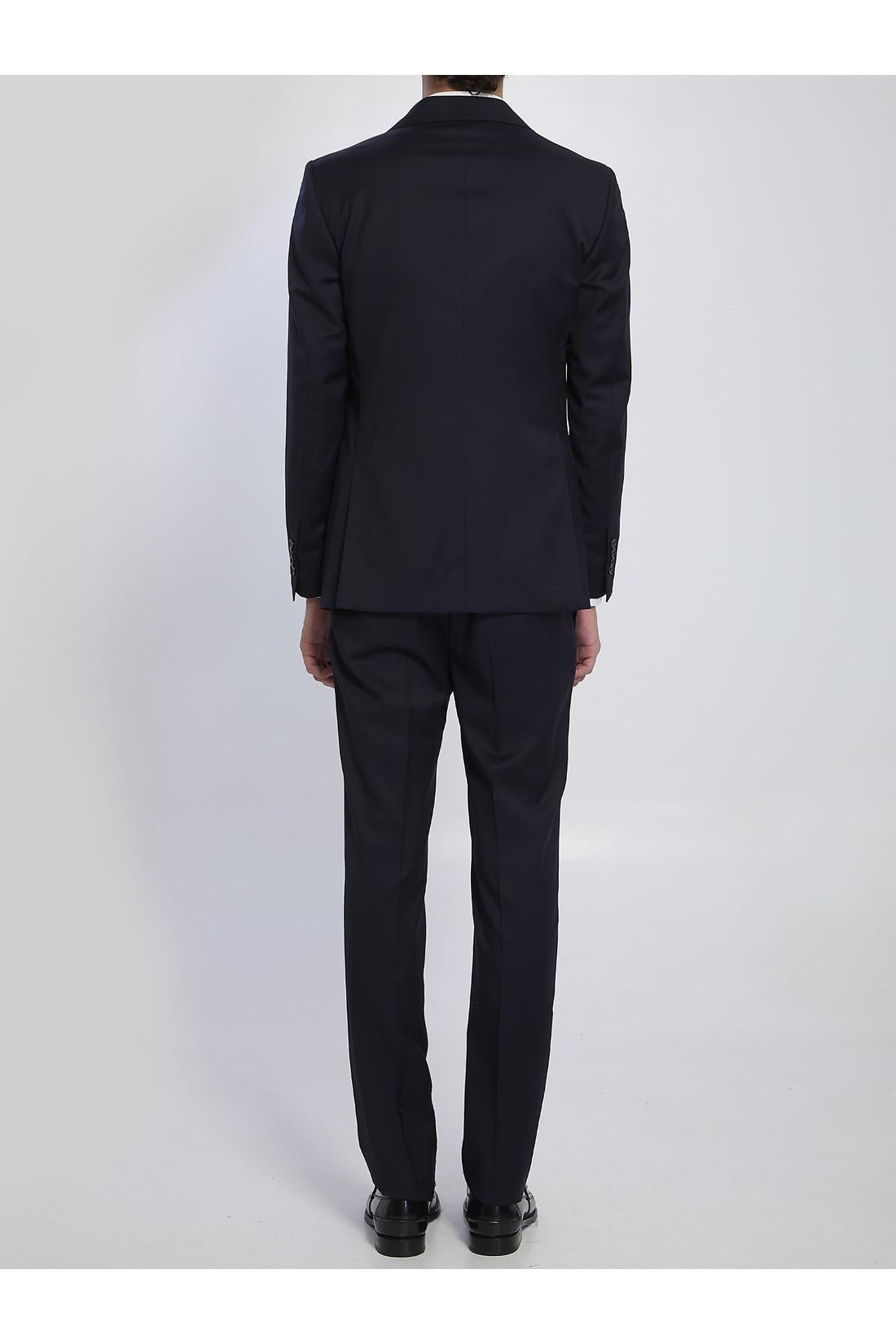 Tagliatore-OUTLET-SALE-Single-breasted suit in virgin wool-ARCHIVIST