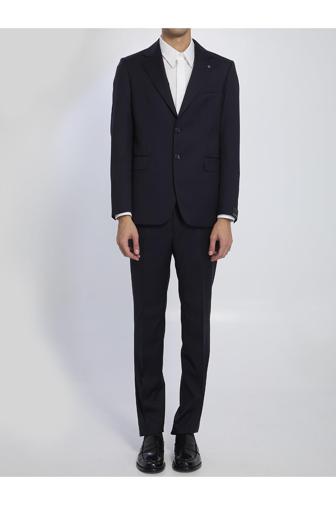 Tagliatore-OUTLET-SALE-Single-breasted suit in virgin wool-ARCHIVIST