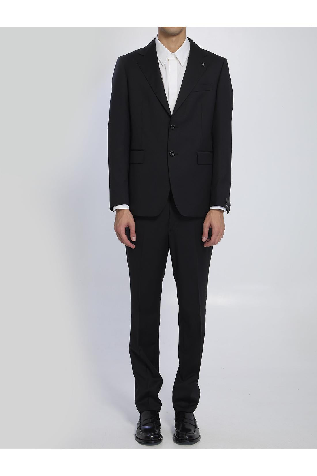 Tagliatore-OUTLET-SALE-Single-breasted suit in virgin wool-ARCHIVIST